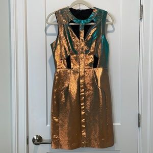 Metallic Color Changing Dress